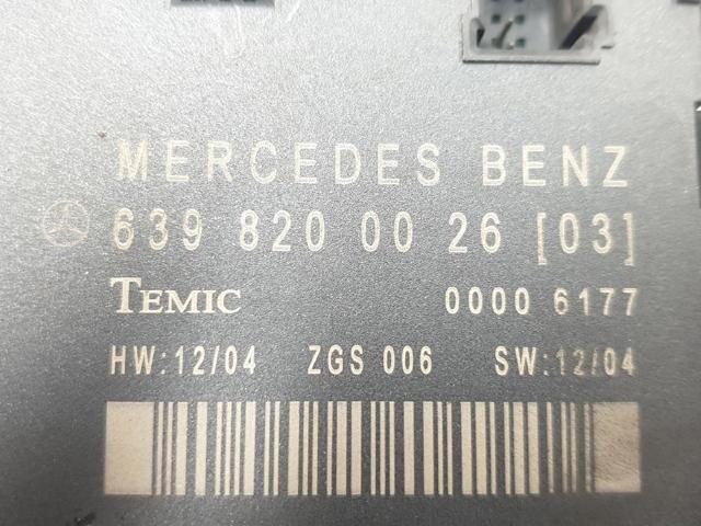 6398200026 MERCEDES Блок комфорта передней двери купить в Чернигов