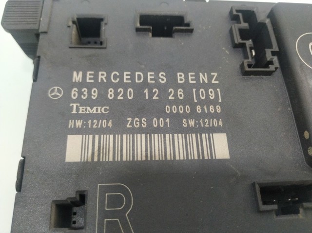 MERCEDES 6398201226 Блок комфорта передней двери в наличии Ирпень