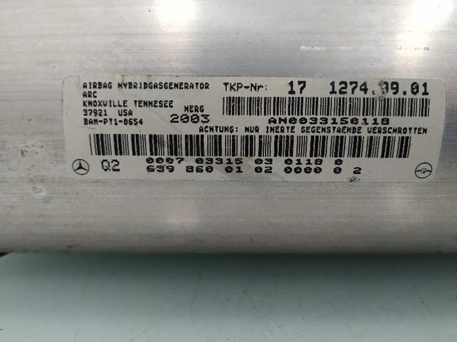 6398600102 MERCEDES Подушка безопасности пассажира купить в Киев