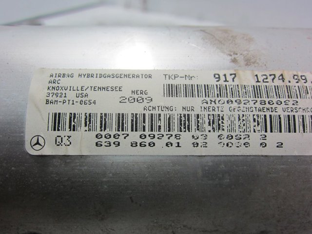 6398600102 MERCEDES Подушка безопасности пассажира купить в Чернигов