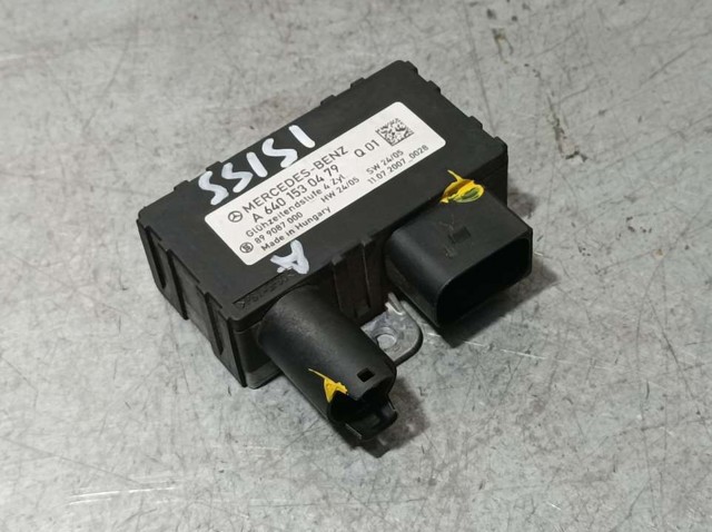 Relê das velas de incandescência 6401530479 MERCEDES