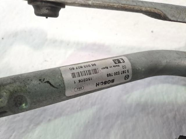 Trapézio de limpador pára-brisas Peugeot 207 WA, WC