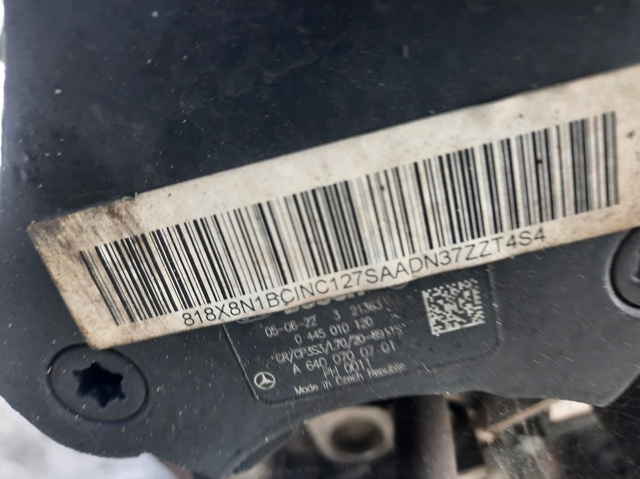 640940 MERCEDES Двигатель в сборе купить в Сумы