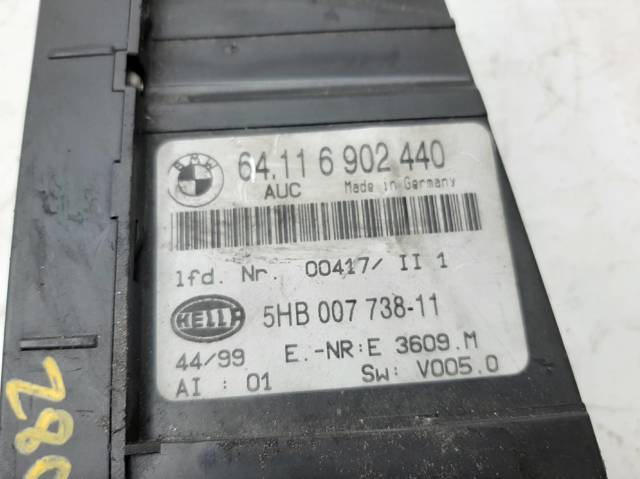 64116902440 BMW Блок управления режимами отопления/кондиционирования купить в Украина