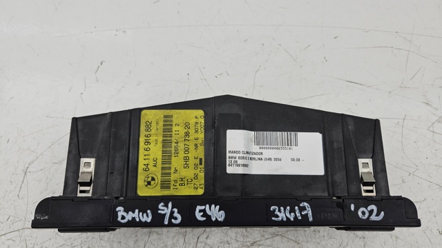 BMW 64116916882 Блок управления кондиционером в наличии Павлоград