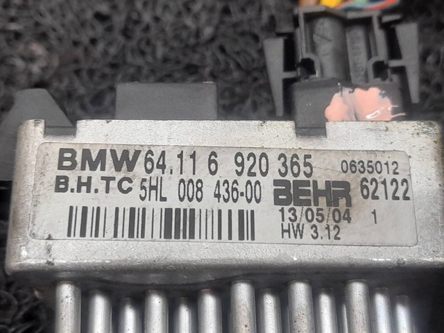 Resistência de aquecimento para bmw 3 coupé 320 ci 204d4 64116920365