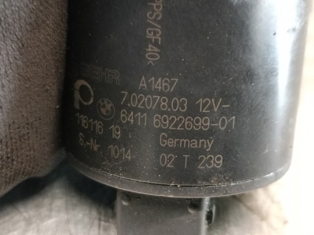 64116922699 BMW Помпа водяная (насос) охлаждения, дополнительный электрический купить в Киев
