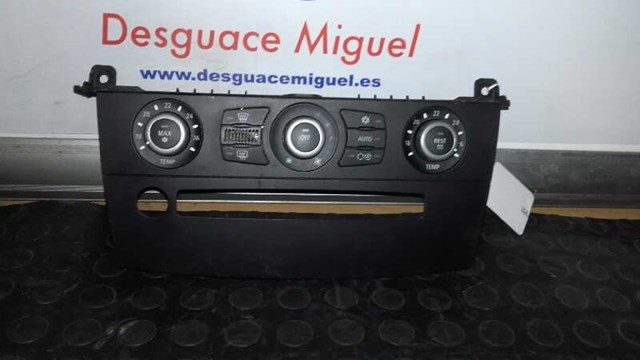 Unidade de controlo dos modos de aquecimento/condicionamento 64116956827 BMW