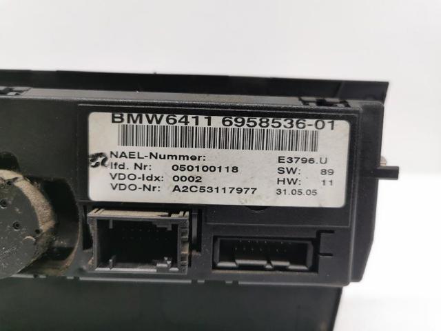 BMW 64116958536 Блок управления режимами отопления/кондиционирования в наличии Павлоград