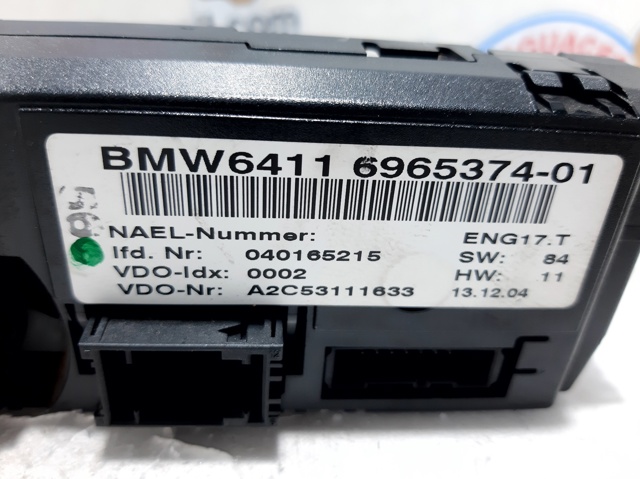 64116965374 BMW Блок управления кондиционером купить в Кривой Рог