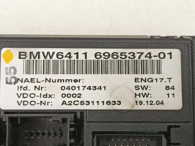 BMW 64116965374 Блок управления режимами отопления/кондиционирования в наличии Ровно