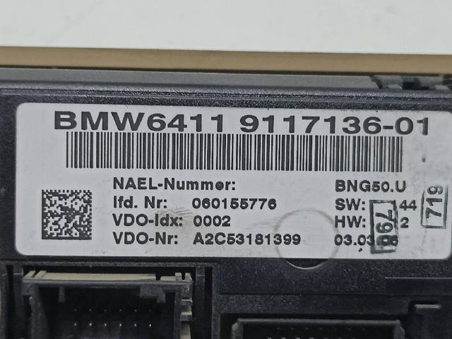64119117136 BMW Блок управления кондиционером купить в Харьков
