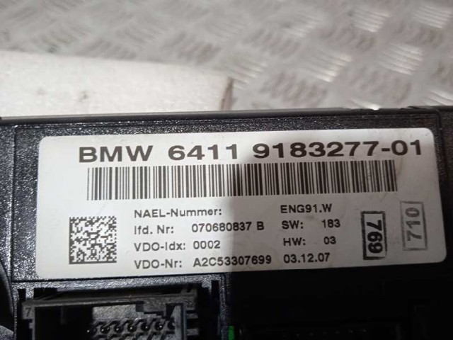 BMW 64119183277 Блок управления кондиционером в наличии Украина