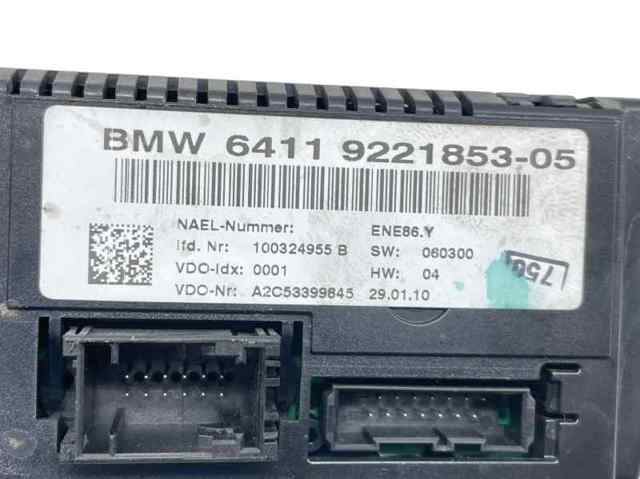 BMW 64119221853 Блок управления кондиционером в наличии Черновцы