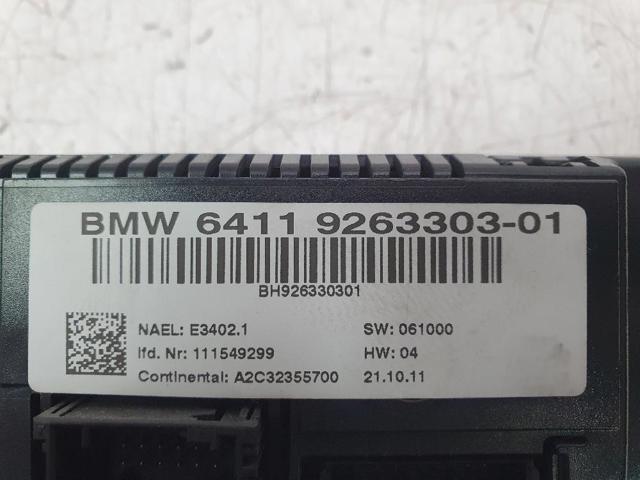 BMW 64119263303 Блок управления кондиционером в наличии Кривой Рог