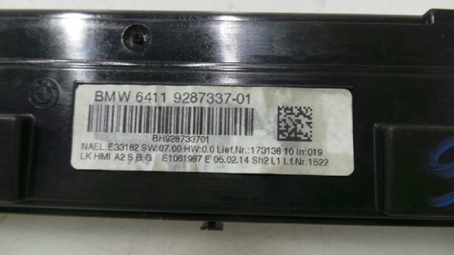64119287337 BMW Блок управления кондиционером купить в Харьков