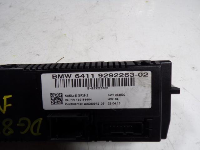 BMW 64119292263 Блок управления режимами отопления/кондиционирования в наличии Одесса