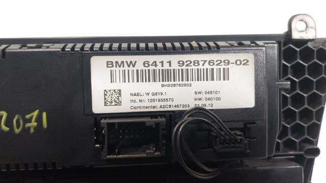 BMW 64119312722 Блок управления режимами отопления/кондиционирования в наличии Чернигов