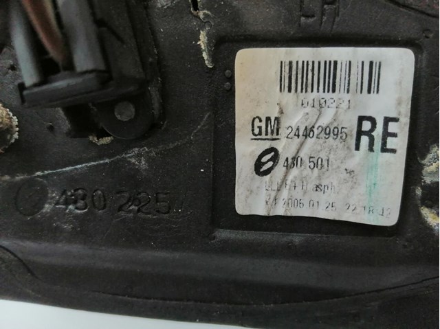 Espelho retrovisor esquerdo para Opel Astra H 2.0 Turbo (L48) Z20Lel 6428274