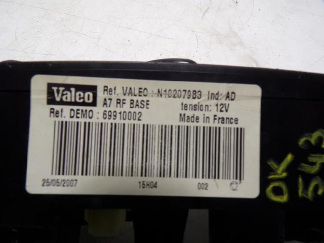 Unidade de controlo dos modos de aquecimento/condicionamento Peugeot 207 WA, WC