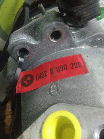 BMW 64528390228 Компрессор кондиционера в наличии Полтава