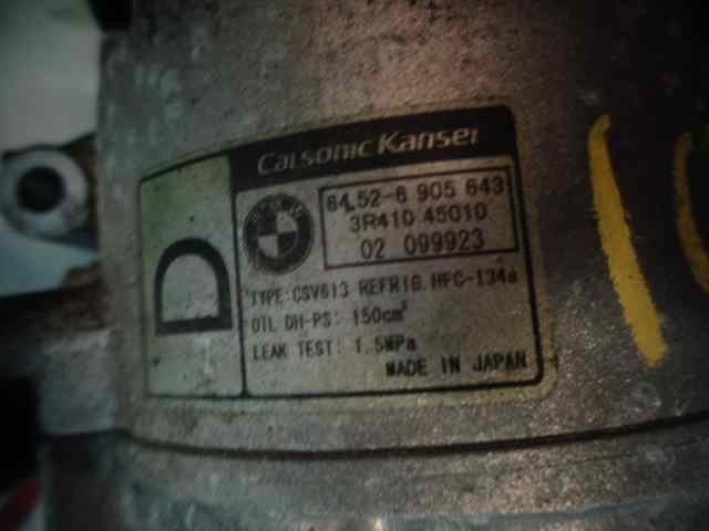 Compressor de ar condicionado para BMW X3 2.0 d m47t2 64529145353