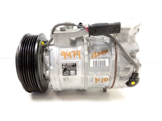 Compressor de ar condicionado para BMW Série 1 Lim 1.6 turbodiesel (116 cv) B37D15A 64529299328