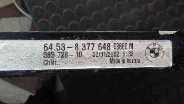 BMW 64538377648 Радиатор кондиционера в наличии Киев