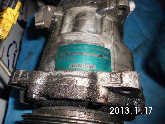Compressor de ar condicionado para peugeot partner origin combispace 1.9 d 4x4 wjy 6453JN