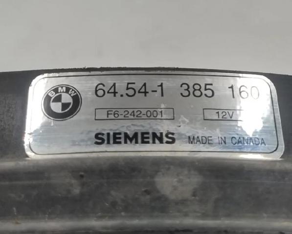 BMW 64541385160 Диффузор радиатора кондиционера, в сборе с крыльчаткой и мотором в наличии Черновцы