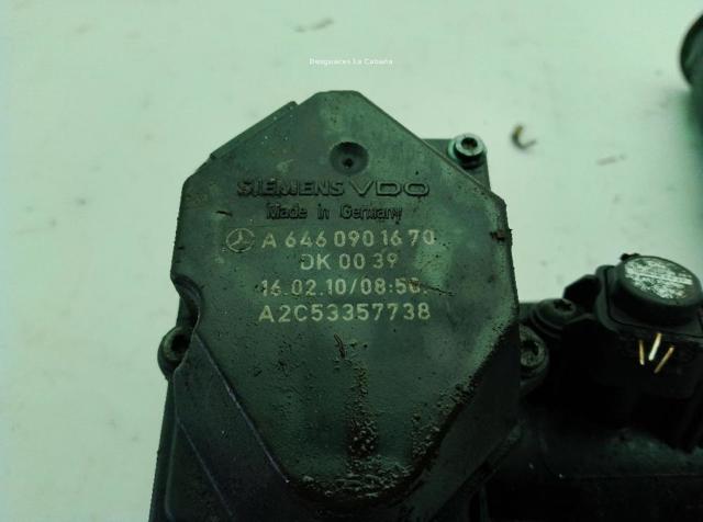 6460901670 MERCEDES Дроссельная заслонка в сборе купить в Полтава