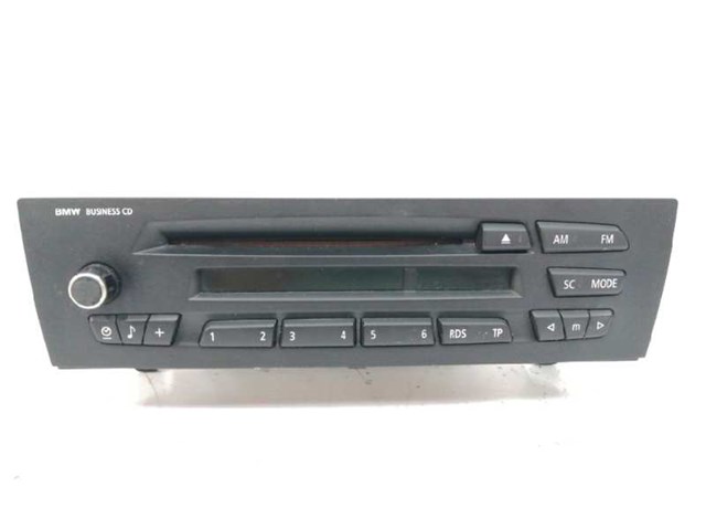 Sistema de CD de áudio / rádio para bmw 1 118 d n47d20a 65129202152