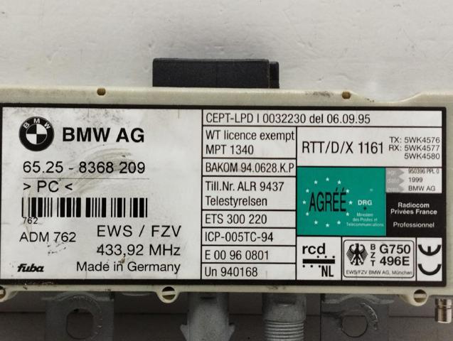 BMW 65258368209 в наличии Украина