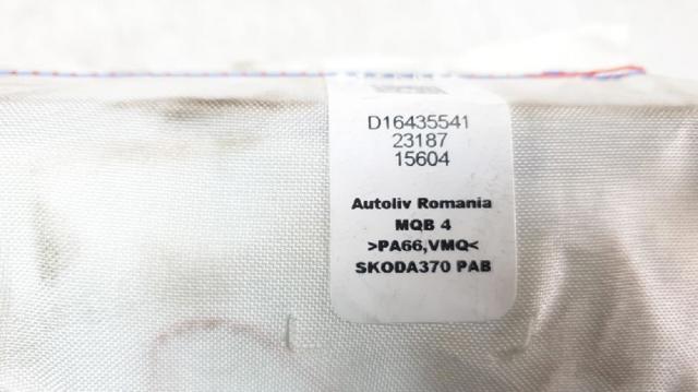 654880204G VAG Подушка безопасности (AIRBAG) пассажирская купить в Харьков