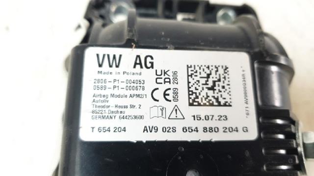 654880204G Подушка безопасности (AIRBAG) пассажирская купить Ровно