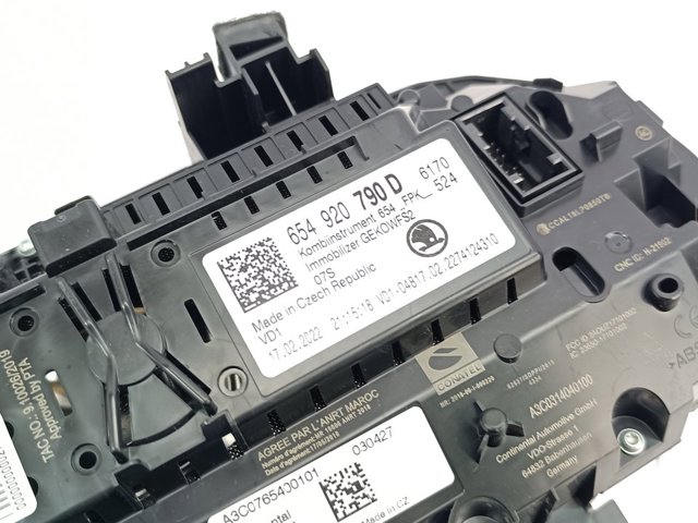 654920790D VAG Панель приборов купить в Черкассы