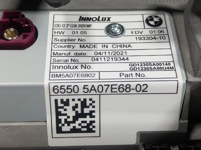 BMW 65505A477D2 Дисплей многофункциональный в наличии Каменское