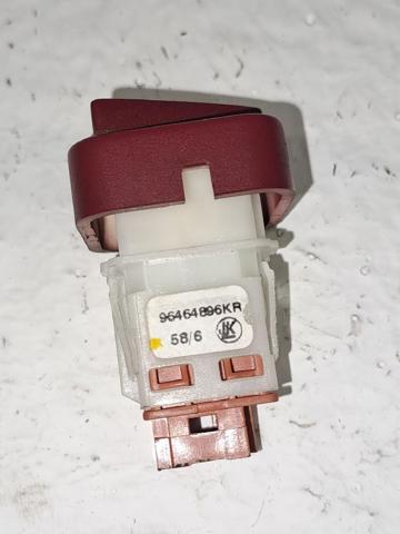 Botão de ativação do sinal de emergência Peugeot 407 6E