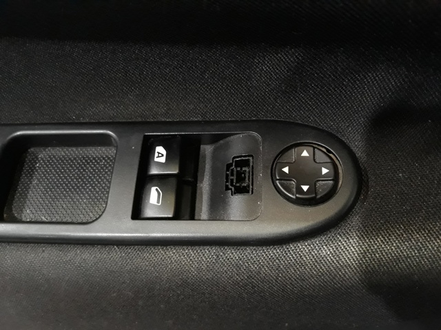 Controle de janela frontal esquerda para Peugeot 207 (wa_.wa_) (2006-2015) 6554QC