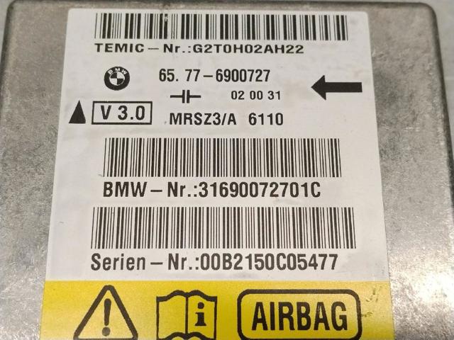 BMW 65776900727 Модуль-процессор управления подушкой безопасности (ЭБУ AIRBAG) в наличии Хмельницкий