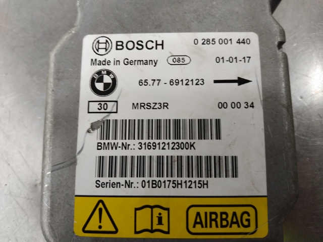 65776912123 BMW Модуль-процессор управления подушкой безопасности (ЭБУ AIRBAG) купить в Винница