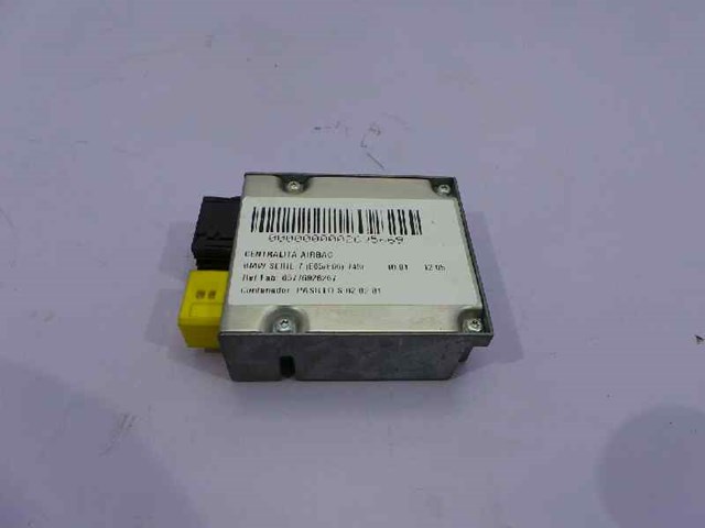 Módulo processador de controlo da bolsa de ar (Centralina eletrônica AIRBAG) 65776928267 BMW