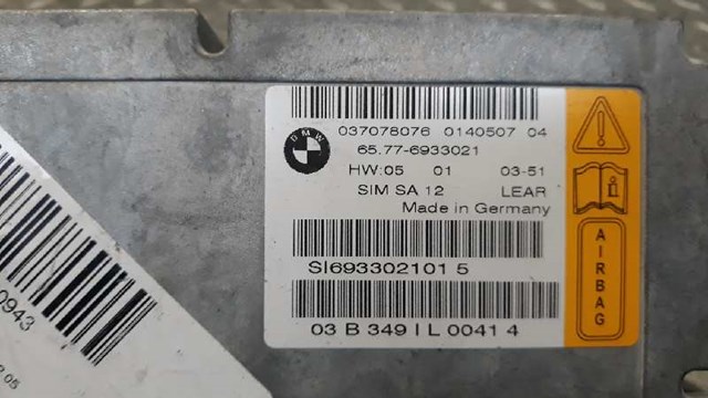 65776933021 Модуль-процессор управления подушкой безопасности (ЭБУ AIRBAG) купить Павлоград