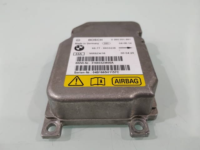 65776933238 Модуль-процессор управления подушкой безопасности (ЭБУ AIRBAG) купить Киев
