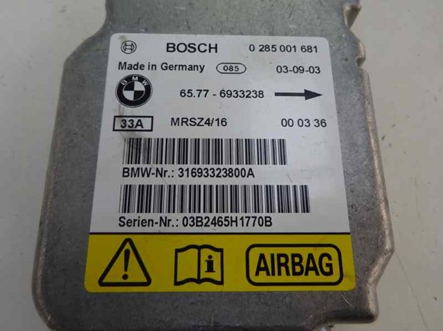 65776933238 Модуль-процессор управления подушкой безопасности (ЭБУ AIRBAG) купить Винница