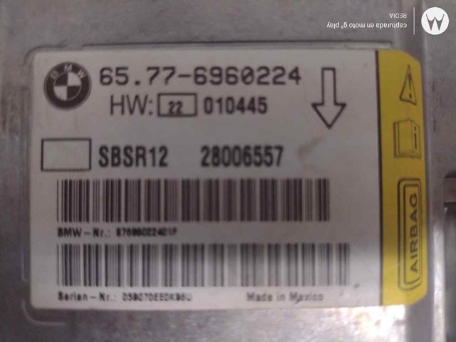 BMW 65776960224 Модуль-процессор управления подушкой безопасности (ЭБУ AIRBAG) в наличии Ирпень