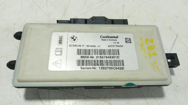 65777911607 BMW Модуль-процессор управления подушкой безопасности (ЭБУ AIRBAG) купить в Ирпень