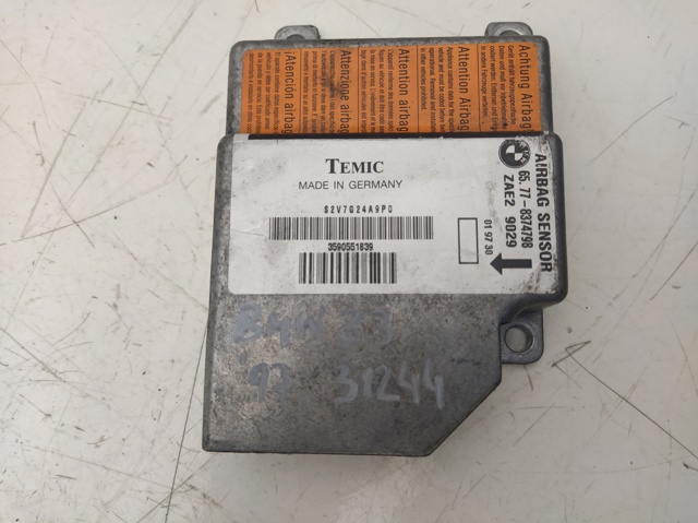 BMW 65778374798 Модуль-процессор управления подушкой безопасности (ЭБУ AIRBAG) в наличии Киев