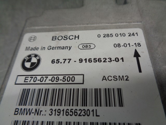 BMW 65779165623 Модуль-процессор управления подушкой безопасности (ЭБУ AIRBAG) в наличии Павлоград