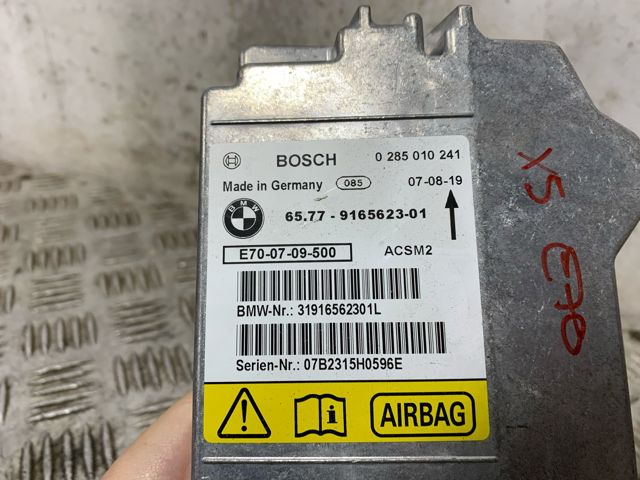 65779165623 Модуль-процессор управления подушкой безопасности (ЭБУ AIRBAG) купить Ирпень